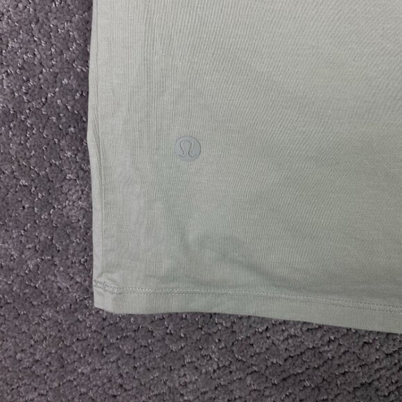 Lululemon Henley Shirt Men's Large Mint Green Long Sleeve The Fundamental - Picture 4 of 7